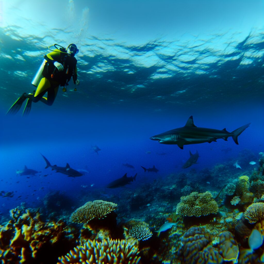 Galapagos: Émerveillement des Plongeurs Parmi Requins et Récifs Coralliens